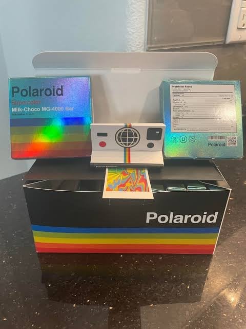polaroid supercool mushroom chocolate | polaroid supercolor | polaroid mushroom chocolate | polaroid chocolate bar | devour gummies | devour edibles | polaroid shrooms | polaroid bar